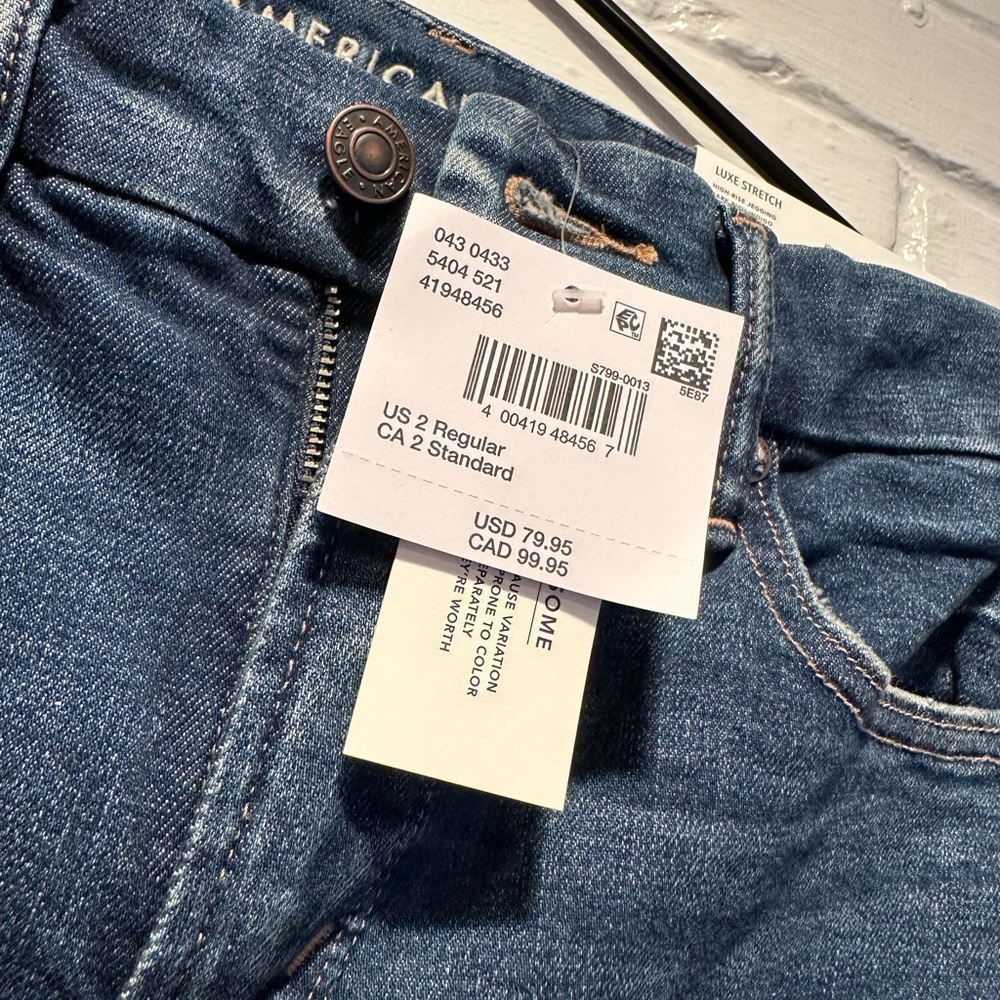 American eagle | lu(x)e high rise jeggings - Picture 4 of 10